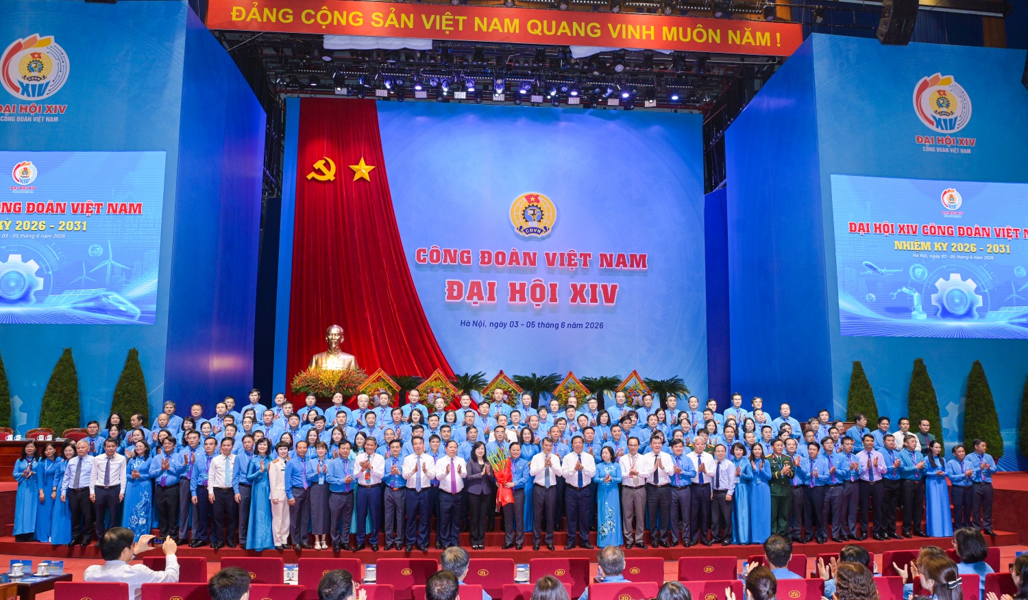 Video tuyên truyền Nghị quyết Đại hội Công đoàn Việt Nam lần thứ XIV